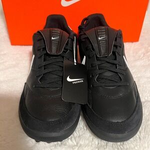 Nike Premier III TF Black White Leather Turf‎ Soccer Cleats AT6178 010 Size 6.5